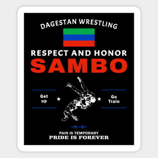 Sambo Dagestan Wrestling Magnet